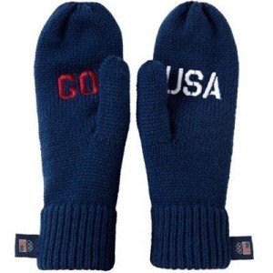 go usa mittens, 2014 winter olympic mittens, usa olympics winter gloves