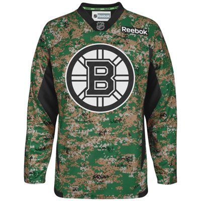 Camo jerseys for Veteran's Day  Boston bruins, Bruins hockey