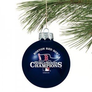 boston red sox christmas ornaments, red sox world series xmas ornament
