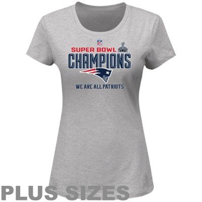 plus size women's new england patriots shirts