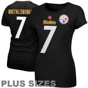 Plus Size NFL Tee Shirts - Pittsburgh Steelers plus size sports apparel, womens plus size nfl jerseys, womens 3x 4x nfl jerseys