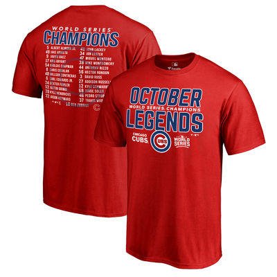 chicago cubs world series t shirt