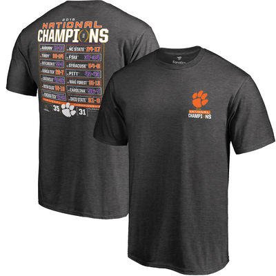 clemson championship t shirts