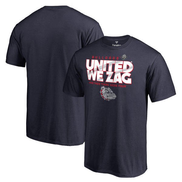 gonzaga championship tee shirts, gonzaga united we zag t-shirt