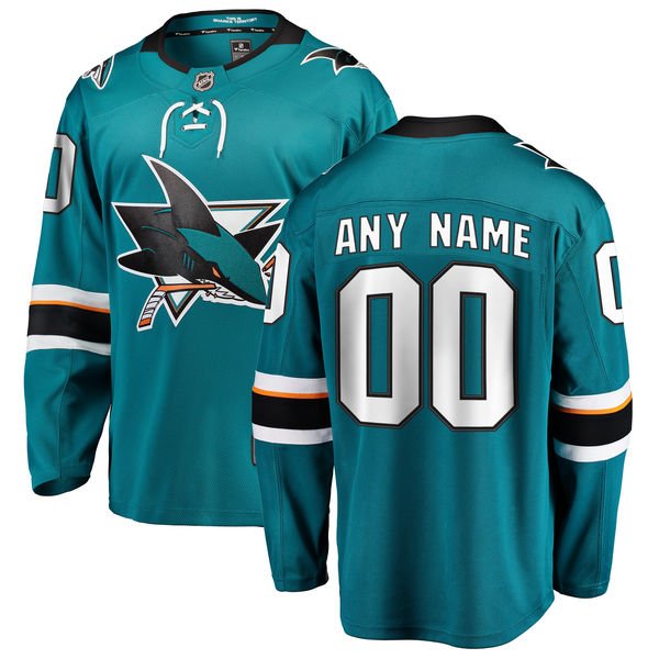 san jose sharks jersey, san jose sharks customized jersey, 3x 4x san jose sharks jersey, 3xl 4xl san jose sharks apparel