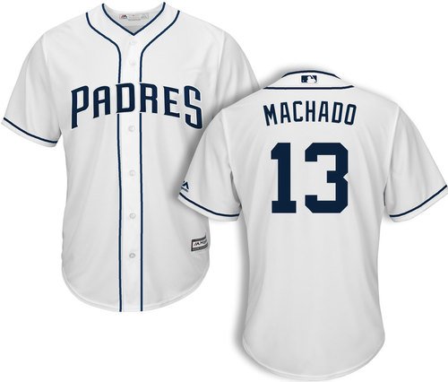 Manny Machado Jersey (Padres) S-2X, 3X 3XL 4X 4XL 5X 5XL XLT- 5XLT