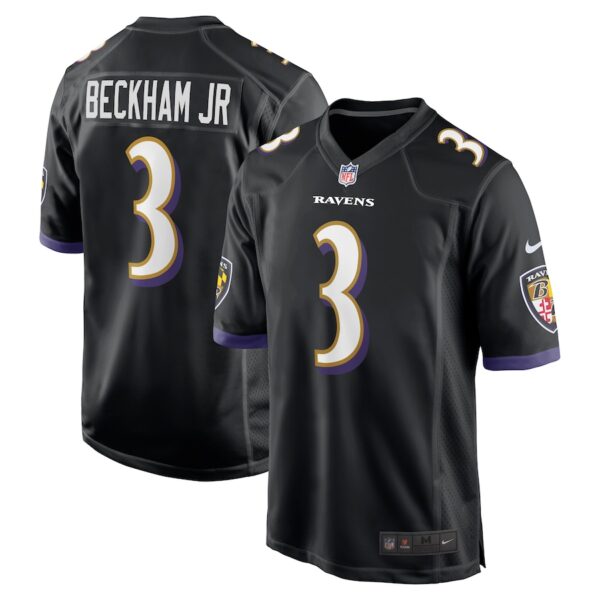 Odell Beckham Jr. Ravens Jersey in Black by Nike