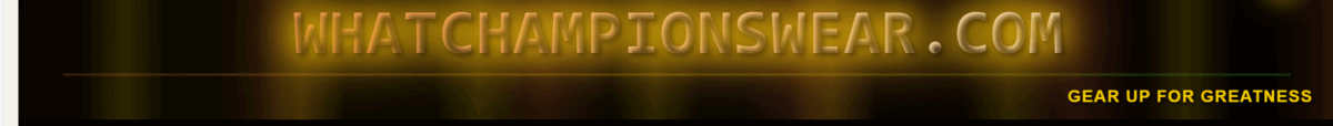 WhatChampionsWear.com Big and Tall Jersey Image Header